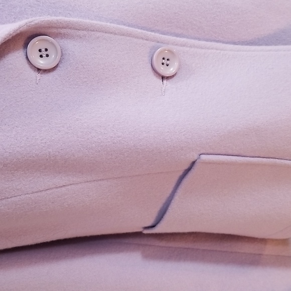 Louben made in Canada wool cashmere mix size 10.  Lavender.  Staple for capsule - Picture 6 of 13